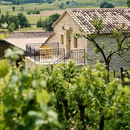 Gite Au Coeur Des Vignes Montagne  Exterior foto